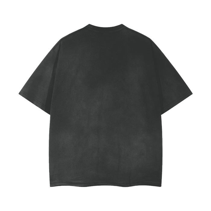 FEMALE RAGE Vintage Wash Frayed T-Shirt